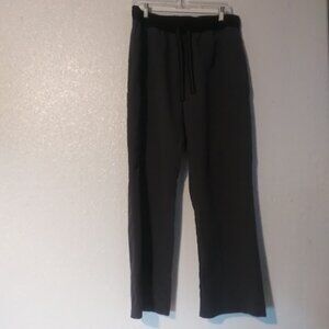 Scrubstar women's size M gray and black scrub pants